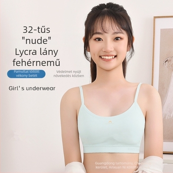 Lányoknak seamless csőtop sportmelltartó, ultra vékony formázott kosarakkal