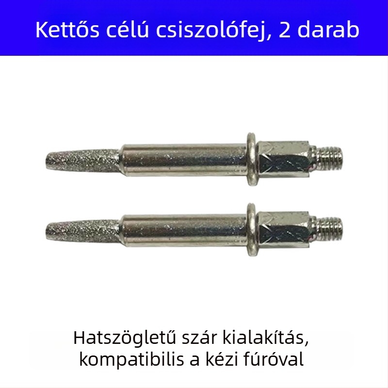 Kézikerékes lánc élező, hordozható fűrészlánc élező eszköz, élezőfej és reszelő