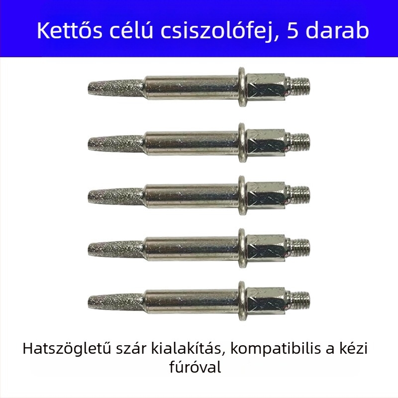 Kézikerékes lánc élező, hordozható fűrészlánc élező eszköz, élezőfej és reszelő