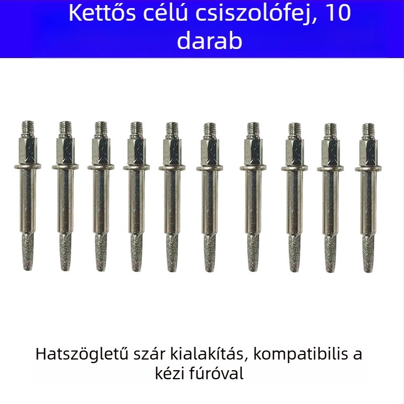 Kézikerékes lánc élező, hordozható fűrészlánc élező eszköz, élezőfej és reszelő