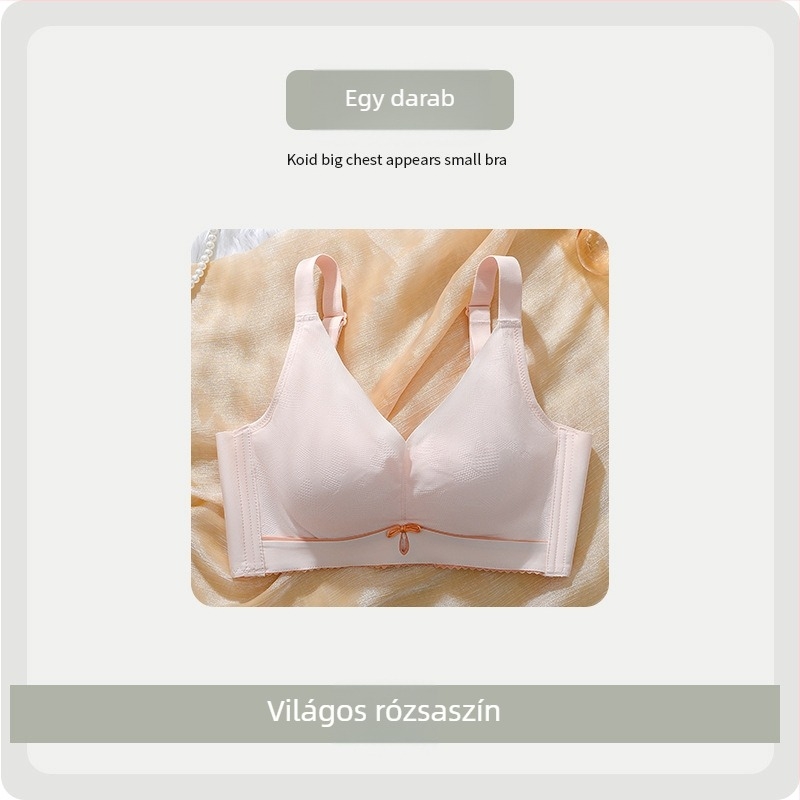 Női melltartó kis mellekhez, összegyűjtő és emelő hatású, vezeték nélküli, sima és ultra vékony, állítható.