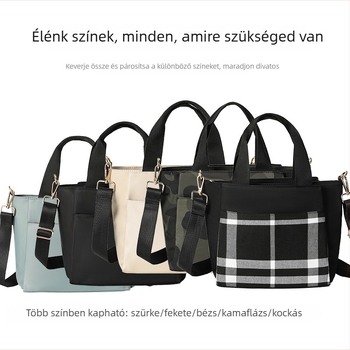 Női vízálló nylon keresztpántos táska – egyszerű és sokoldalú, mindennapi használatra
