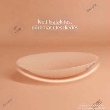 Fiz szilikon melltapasz felhúzásra és mellbimbó fedésére, könnyű és lélegző, vállpántos esküvői ruhához