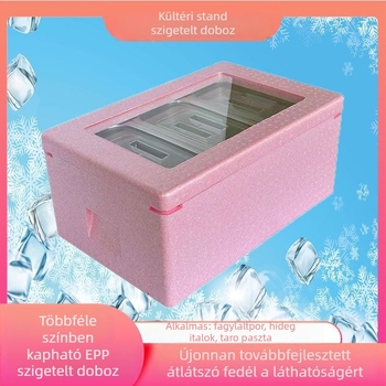 Kültéri élelmiszer-izoláló doboz EPP vastagított habbal