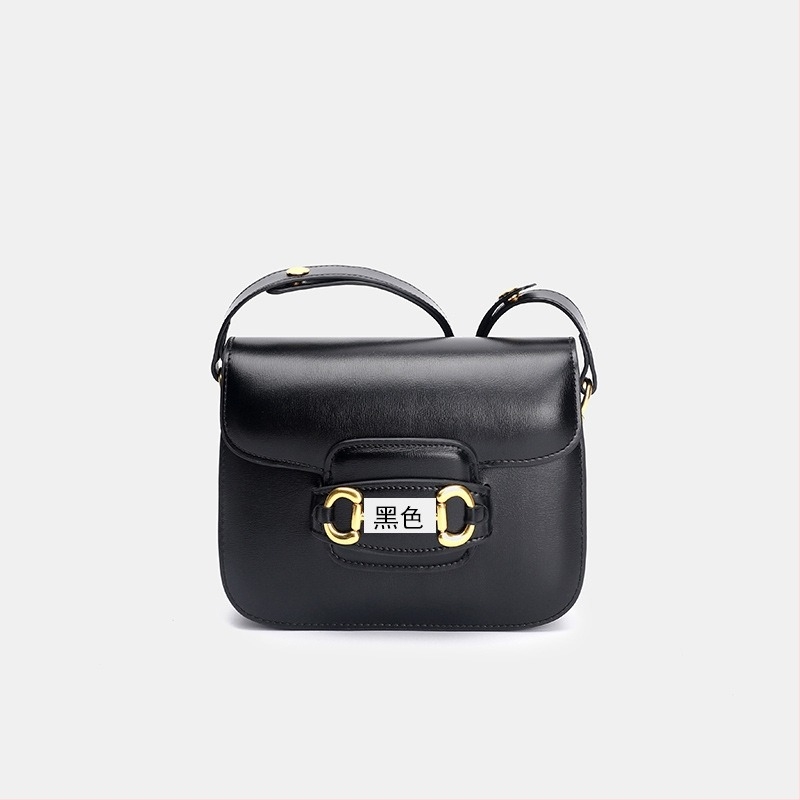 Női valódi bőrből készült saddle táska, retro stílus, új 2026-os modell, sokoldalú váll- és crossbody táska.