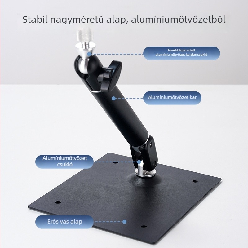 Mini projektor falra szerelhető tartó, összecsukható és állítható vas tartó
