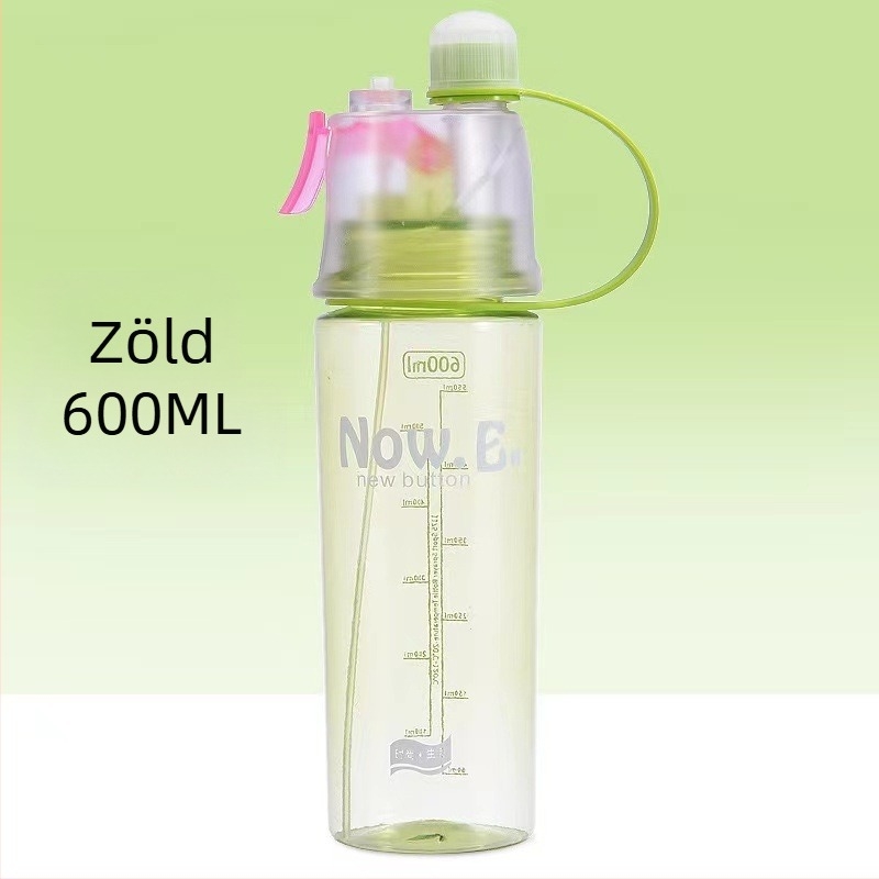 Polikarbonátból készült spray- és szívószálas vízital kültéri sportokra, szivárgásmentes