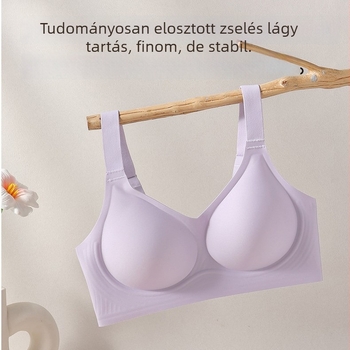 Nylon melltartó nagy mellhez, vékony, láthatatlan dizájn, push-up, anti-sag, oldalsó mell összegyűjtése, nyári modell