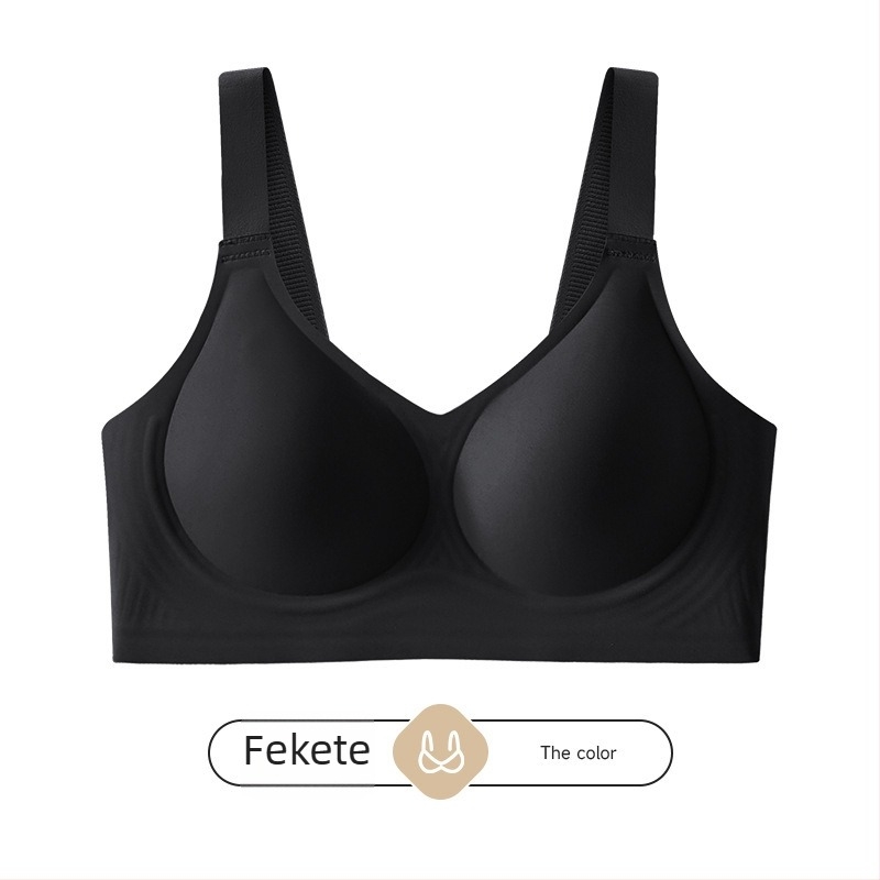 Nylon melltartó nagy mellhez, vékony, láthatatlan dizájn, push-up, anti-sag, oldalsó mell összegyűjtése, nyári modell