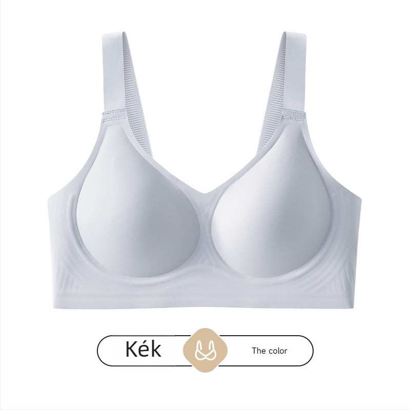 Nylon melltartó nagy mellhez, vékony, láthatatlan dizájn, push-up, anti-sag, oldalsó mell összegyűjtése, nyári modell