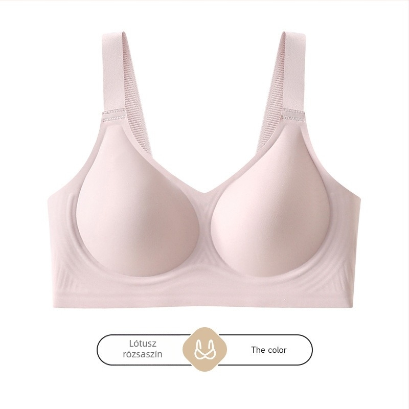 Nylon melltartó nagy mellhez, vékony, láthatatlan dizájn, push-up, anti-sag, oldalsó mell összegyűjtése, nyári modell