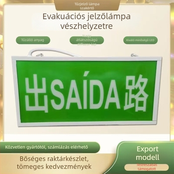 LED vészhelyzeti evakuálási jelzőfény