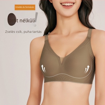 Nyári ultra‑vékony melltartó kis melleknek, lift és formázás, merevítő nélkül, varrat nélküli, természetes érzet