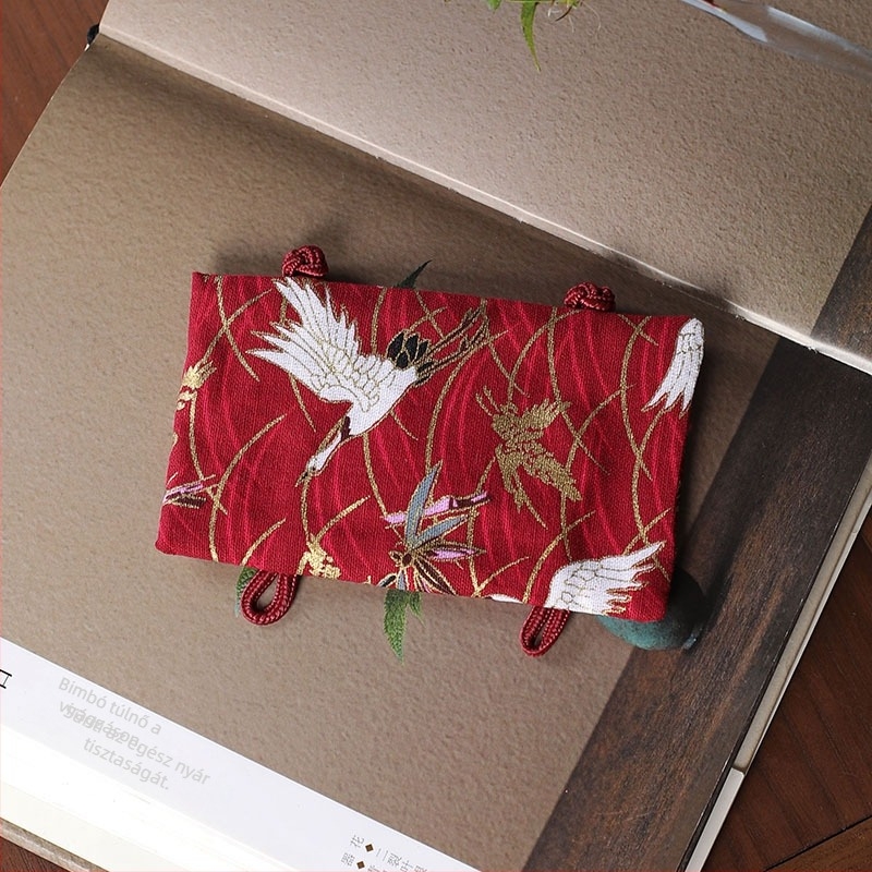 Japán kézműves textil fogantyúvédő vas- és réz teáskannákhoz