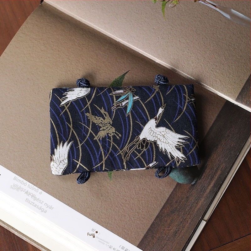 Japán kézműves textil fogantyúvédő vas- és réz teáskannákhoz