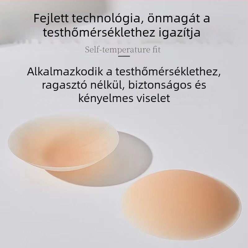 Jade Flower szilikon mellbimbó tapaszok, önmagukon tapadó, ultra vékony és láthatatlan