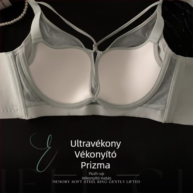 Szaténhatású, szexi fehérnemű kis mellű nőknek — push-up, feszességet megőrző, nyári melltartó