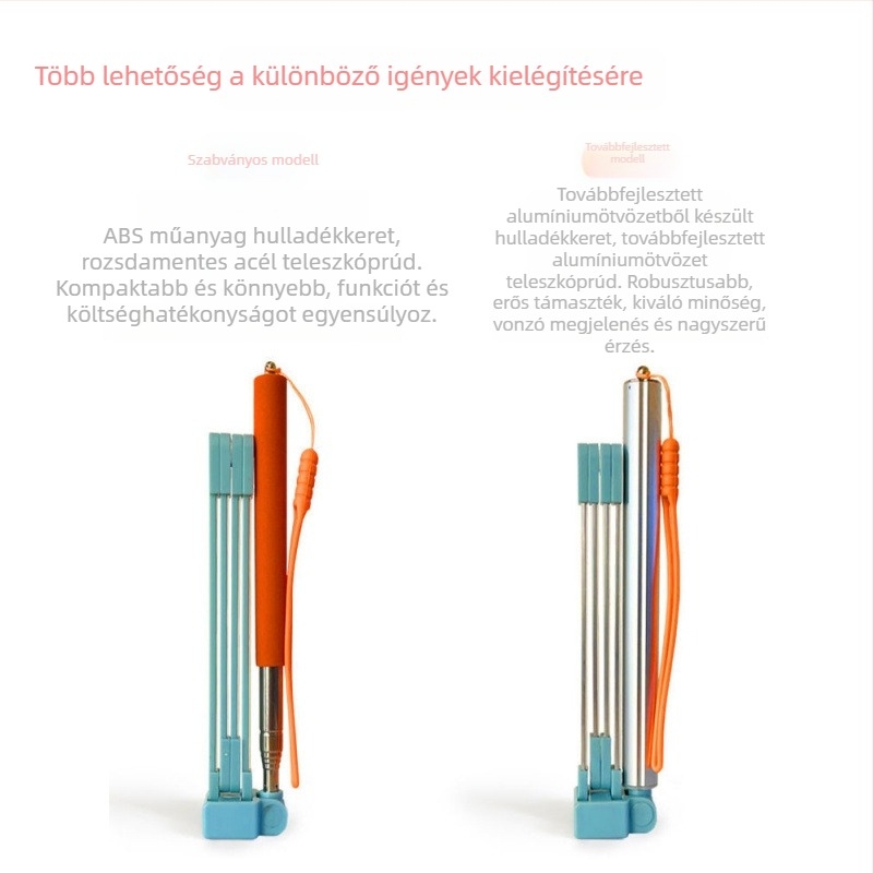 Kinyúló kutyaürülék-gyűjtő lapát szabadtéri sétákhoz, zacskótartóval