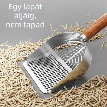 Nagy méretű macskaalomkanál finom lyukakkal