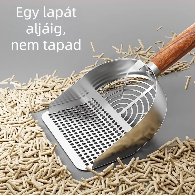 Nagy méretű macskaalomkanál finom lyukakkal
