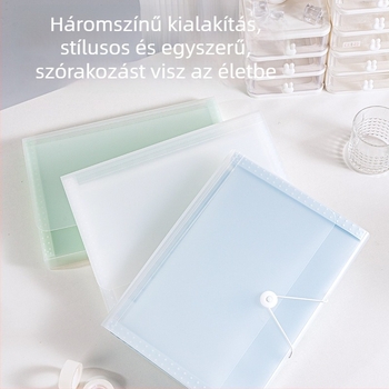 5238-as akordion mappa 13 rekesz, A4-es dokumentumokhoz, vizsgadolgozatok rendezője
