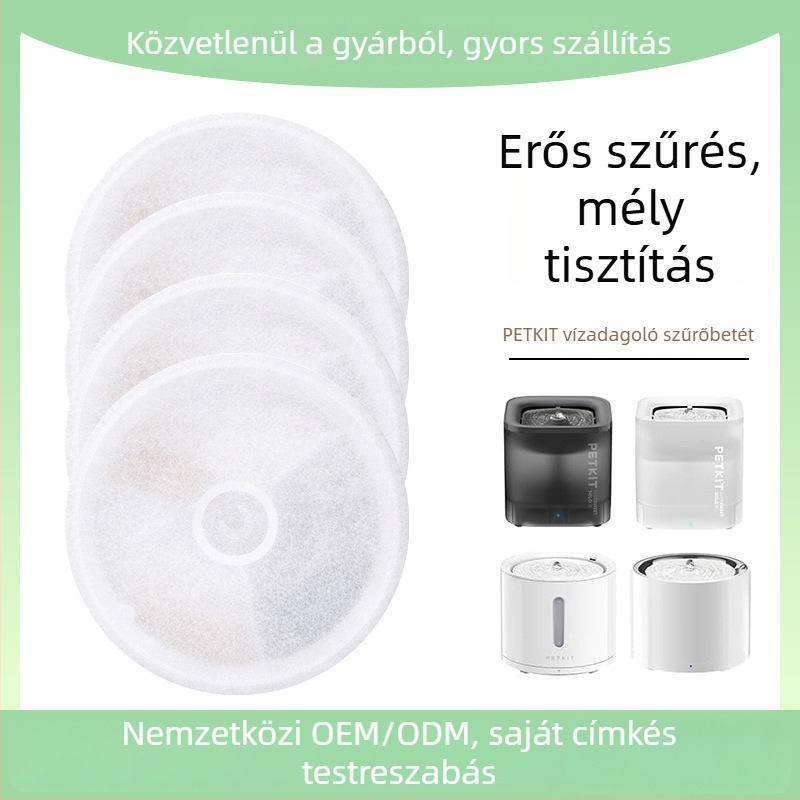 Petkit macska ivóvízadagoló szűrőeleme – tisztítás és szűrés