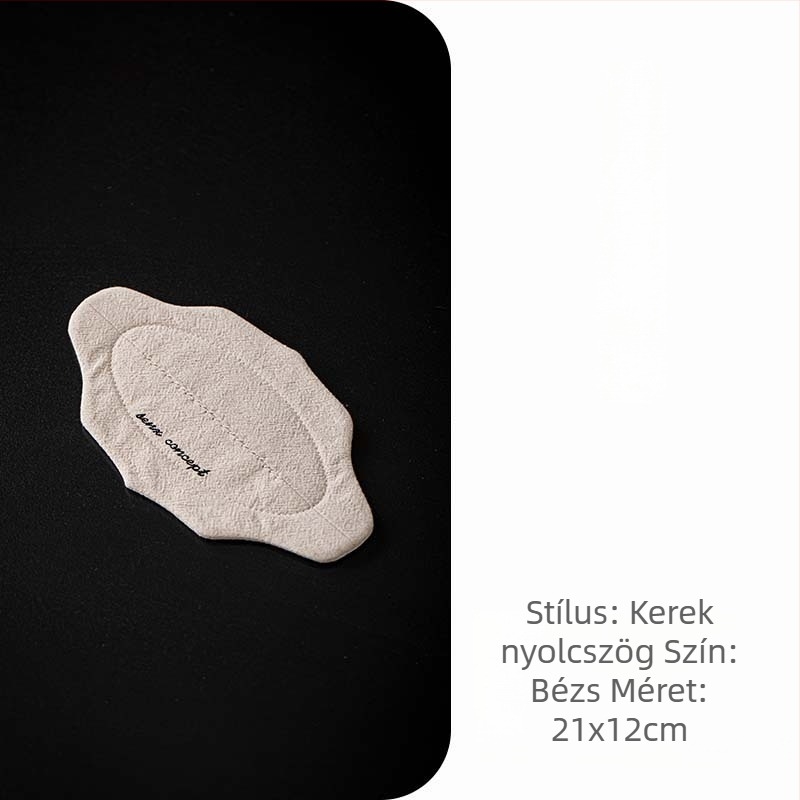 Koreai stílusú, magas minőségű steppelt textileből készült teás alátét, hőálló konyhákhoz és nyugati éttermekhez