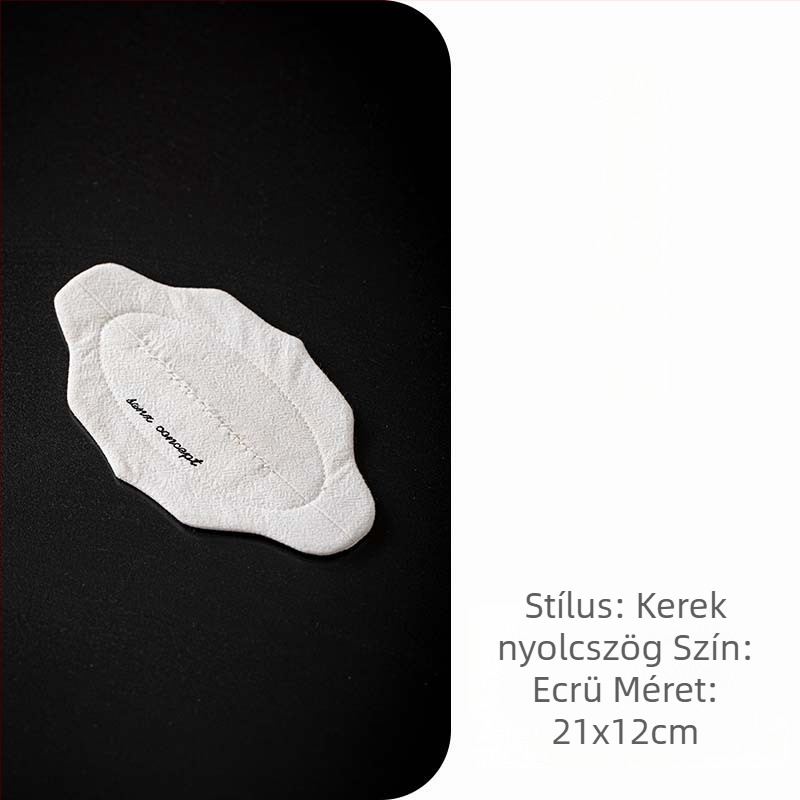 Koreai stílusú, magas minőségű steppelt textileből készült teás alátét, hőálló konyhákhoz és nyugati éttermekhez