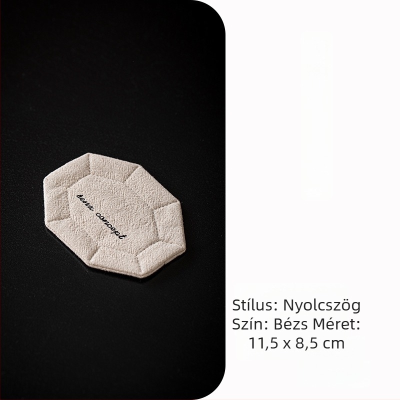 Koreai stílusú, magas minőségű steppelt textileből készült teás alátét, hőálló konyhákhoz és nyugati éttermekhez
