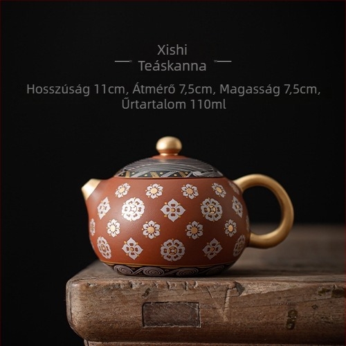 Lila homokból készült teáscsésze — kerámia kung-fu teáscsésze, személyes használatra