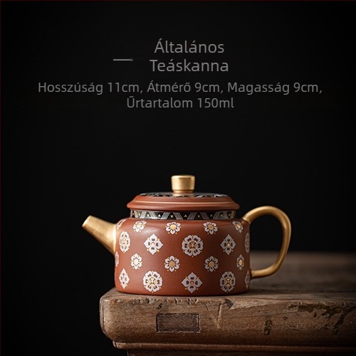 Lila homokból készült teáscsésze — kerámia kung-fu teáscsésze, személyes használatra