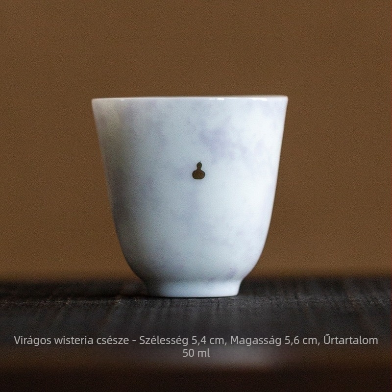 Háromszínű teáscsésze kóstoláshoz porcelánból, Kung Fu teáscsésze otthoni használatra, könnyű, elegáns kerámia
