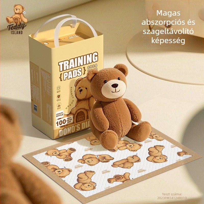 Teddy Ailan Kutyapisijek – Vastagított, Deodorizáló Edzés Alátétek