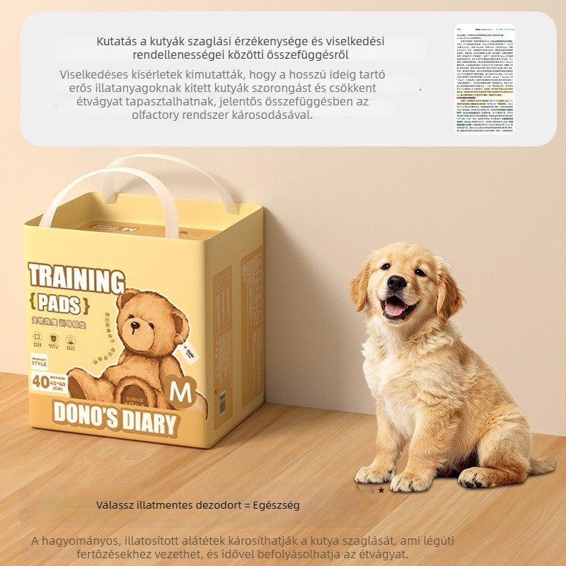 Teddy Ailan Kutyapisijek – Vastagított, Deodorizáló Edzés Alátétek