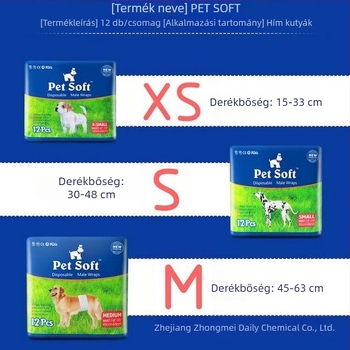 PetSoft Kutyák menstruációs nadrágjai – Pelenkák kutyáknak