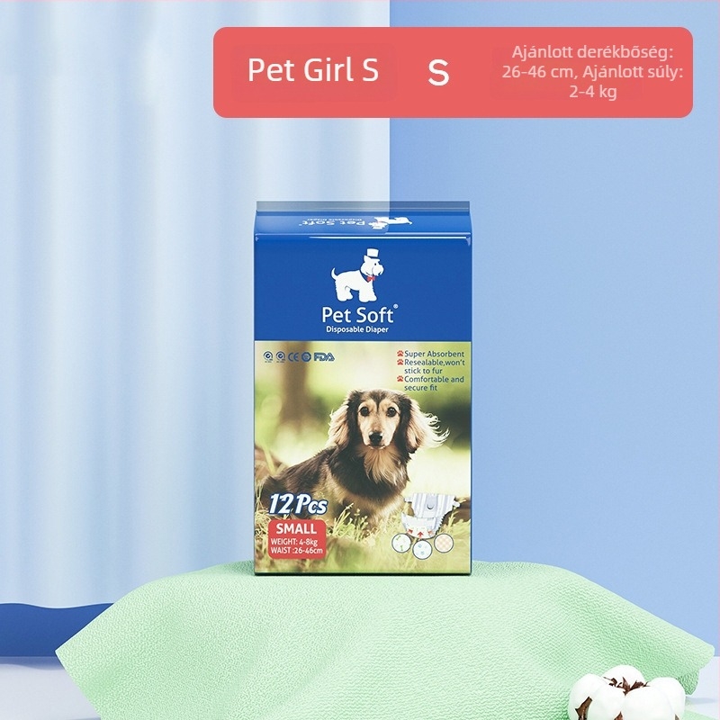 PetSoft Kutyák menstruációs nadrágjai – Pelenkák kutyáknak