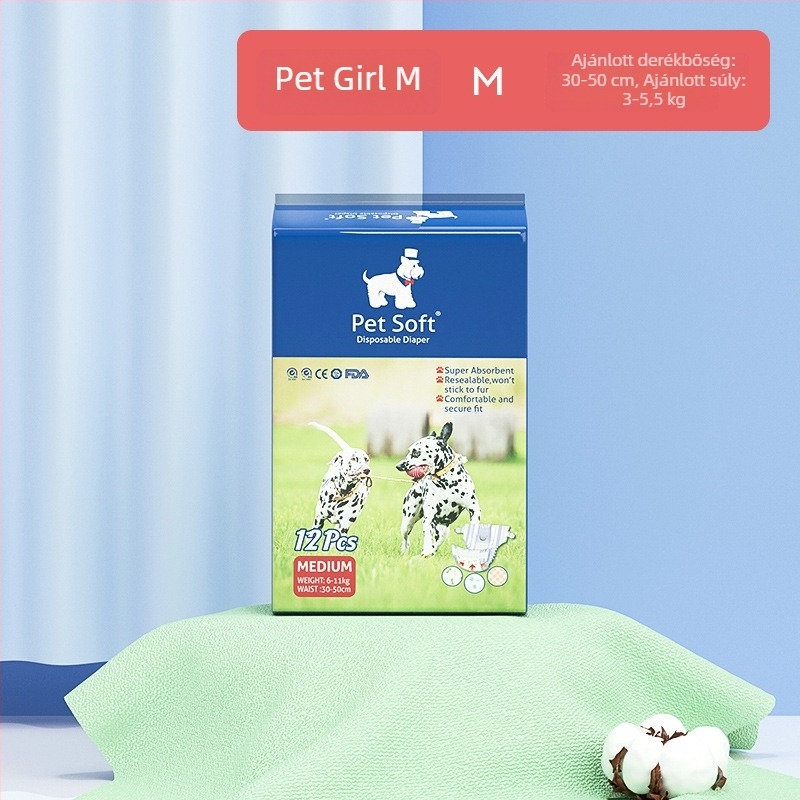 PetSoft Kutyák menstruációs nadrágjai – Pelenkák kutyáknak