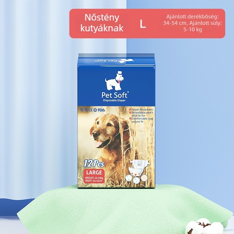 PetSoft Kutyák menstruációs nadrágjai – Pelenkák kutyáknak