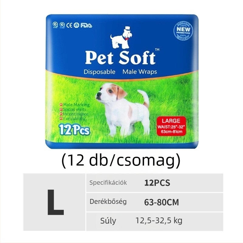 PetSoft Kutyák menstruációs nadrágjai – Pelenkák kutyáknak