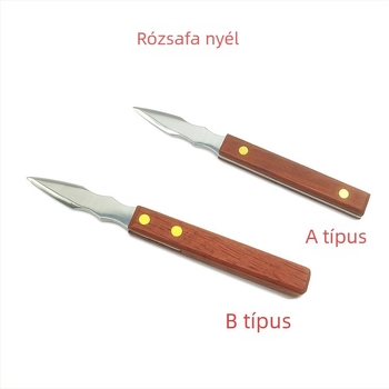 Rozsdamentes acél Pu'er teás kés és teás tű készlet, kézzel készített kiegészítő a teázáshoz, logó nyomtatás lehetséges