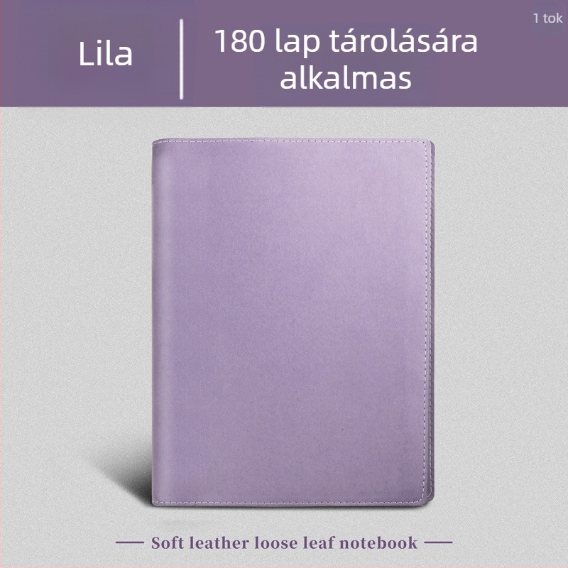 Bőr tok A4 mappákhoz és lazán fűzött jegyzetfüzetekhez A5, B5 és A6 méretekben.