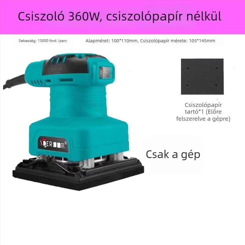 Faipari síkcsiszoló és polírozó