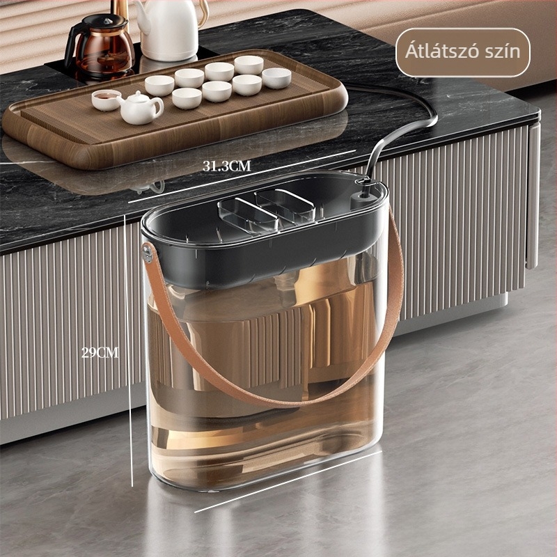 Tea üledékek szétválasztó szűrős lefolyó vödör teaceremóniához