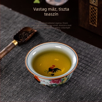 Jingdezhen kerámia teáscsésze – Chicken Cup