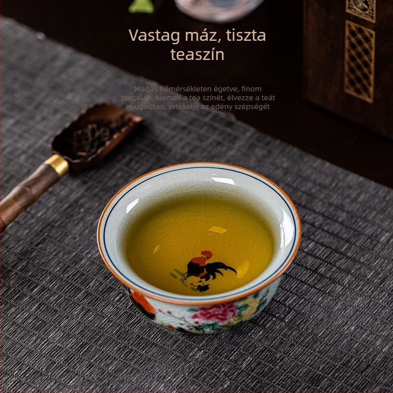Jingdezhen kerámia teáscsésze – Chicken Cup
