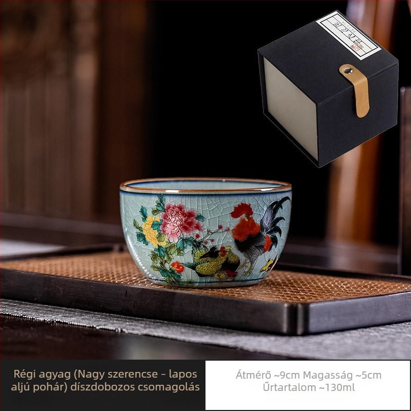 Jingdezhen kerámia teáscsésze – Chicken Cup