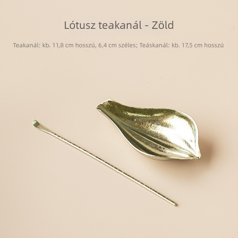 Otthoni teázáshoz készült kiegészítő készlet: titán teakeverőkanál, teáskanál, tea szeparáló, tea ébresztő eszköz, teaceremónia hat úriembere