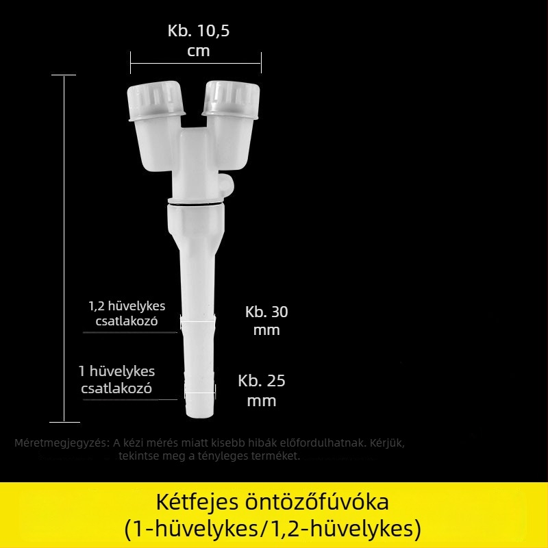 Többfejű kerti permetezőfej otthoni öntözéshez