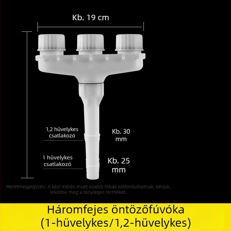 Többfejű kerti permetezőfej otthoni öntözéshez