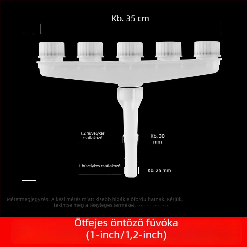 Többfejű kerti permetezőfej otthoni öntözéshez